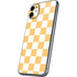Yellow and White Checkerboard iPhone 11 Skin