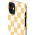 Yellow and White Checkerboard iPhone 12 Mini Lite Case