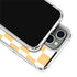 Yellow and White Checkerboard iPhone 13 Pro Clear Case