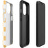 Yellow and White Checkerboard iPhone 14 Plus Impact Case