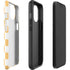 Yellow and White Checkerboard iPhone 14 Impact Case