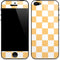 Yellow and White Checkerboard iPhone 5/5s/5SE Skin