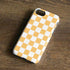Yellow and White Checkerboard iPhone 7 Pro Case