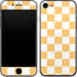 Yellow and White Checkerboard iPhone 7 Skin