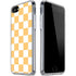 Yellow and White Checkerboard iPhone SE (2nd & 3rd Gen) Clear Case