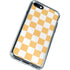 Yellow and White Checkerboard iPhone SE (2nd & 3rd Gen) Clear Case