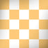 Yellow and White Checkerboard iPhone X Skin