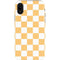 Yellow and White Checkerboard iPhone XR Pro Case