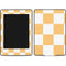 Yellow and White Checkerboard Amazon Kindle Skin