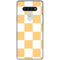 Yellow and White Checkerboard LG Stylo 6 Clear Case
