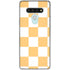 Yellow and White Checkerboard LG Stylo 6 Clear Case
