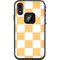 Yellow and White Checkerboard LifeProof Fre iPhone Skin