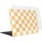 Yellow and White Checkerboard MacBook Air 13in (2020) Case plus Skin