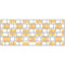 Yellow and White Checkerboard Magic Keyboard Skin