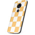 Yellow and White Checkerboard Moto E5 Play Skin