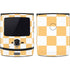 Yellow and White Checkerboard Motorola RAZR Skin
