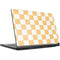 Yellow and White Checkerboard MSI GS65 Stealth Laptop Skin