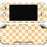 Yellow and White Checkerboard Nintendo Switch Lite Skin