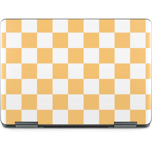 Yellow and White Checkerboard Notebook 9 Pro 13in (2017) Skin