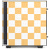 Yellow and White Checkerboard NZXT H510 Compact ATX Mid-Tower Case Skin