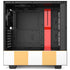 Yellow and White Checkerboard NZXT H510 Compact ATX Mid-Tower Case Skin
