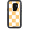 Yellow and White Checkerboard Otterbox Defender Galaxy Skin
