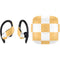 Yellow and White Checkerboard PowerBeats Pro Skin