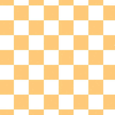 Yellow and White Checkerboard PS4 Console Skin