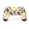 Yellow and White Checkerboard PS4 Controller Skin