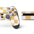 Yellow and White Checkerboard PS4 Slim Bundle Skin