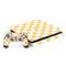 Yellow and White Checkerboard PS4 Slim Bundle Skin