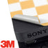 Yellow and White Checkerboard PS4 Slim Skin