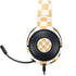 Yellow and White Checkerboard Razer Kraken X Skin