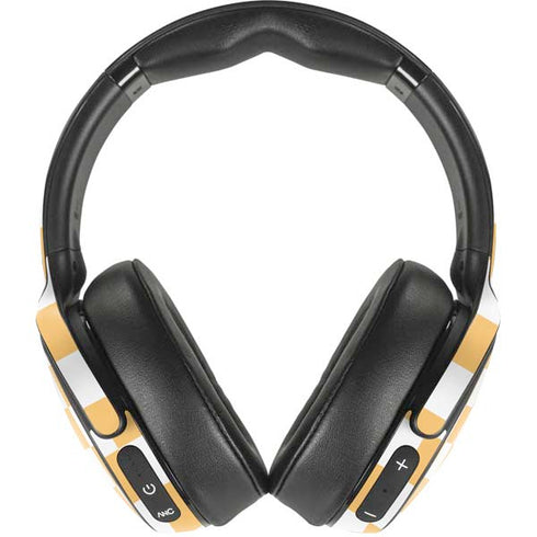 Yellow and White Checkerboard Skullcandy Venue Skin
