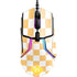Yellow and White Checkerboard SteelSeries Rival 600 Gaming Mouse Skin