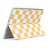 Yellow and White Checkerboard Surface Go Skin