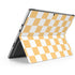 Yellow and White Checkerboard Surface Pro 8 Skin