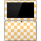 Yellow and White Checkerboard Surface Pro Tablet Skin