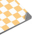 Yellow and White Checkerboard Universal Laptop 12in (9.8 x 6.8in) Skin