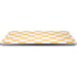Yellow and White Checkerboard Universal Laptop 14in (11.4 x 8.2in) Skin