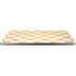 Yellow and White Checkerboard Universal Laptop 18in (14.6 x 10.6in) Skin