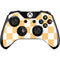 Yellow and White Checkerboard Xbox One Controller Skin