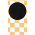 Yellow and White Checkerboard Xbox Series S Console Skin