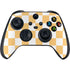 Yellow and White Checkerboard Xbox Series X Controller Skin
