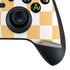 Yellow and White Checkerboard Xbox Series X Controller Skin