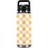 Yellow and White Checkerboard YETI Rambler 26oz Bottle Skin