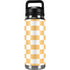 Yellow and White Checkerboard YETI Rambler 26oz Bottle Skin