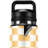 Yellow and White Checkerboard YETI Rambler 26oz Bottle Skin