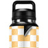 Yellow and White Checkerboard YETI Rambler 36oz Bottle Skin