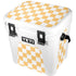 Yellow and White Checkerboard YETI Roadie 24 Hard Cooler Skin